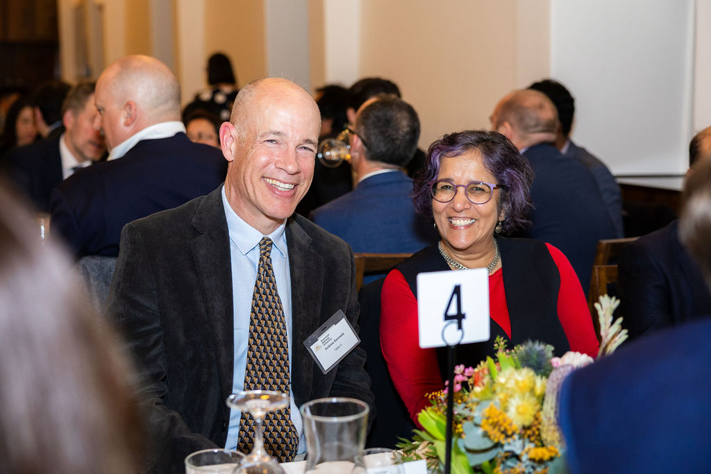 Professor Andrew Kennedy and Professor Sango Mahanty