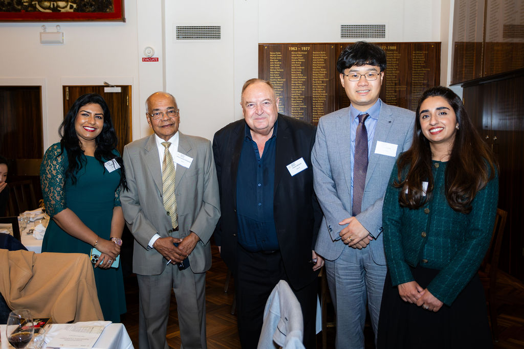 Crawford community at the 20th anniversary dinner