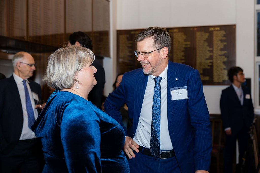 Professor Janine O'Flynne and Mr Tony Cook PSM