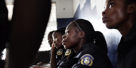 Women Police Officers in Liberia. Photo by UNFPA Flickr.