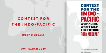 BOOK LAUNCH: Contest for the Indo-Pacific