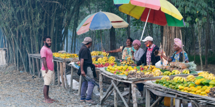 Change in PNG’s fresh food marketplaces over the past 60 years