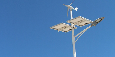 Small scale renewable energy in Indonesia powering a light