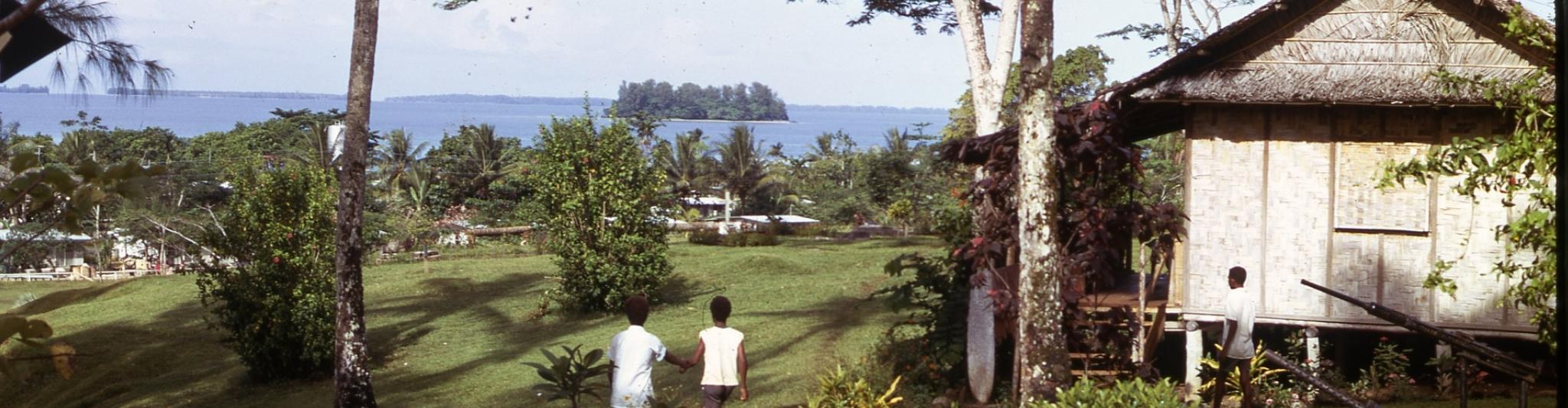 Museum, cemetery, etc. at Manus High School’, c. 21 Sep 1973. Photographer Bill Gammage. PMB PHOTO 46-0696