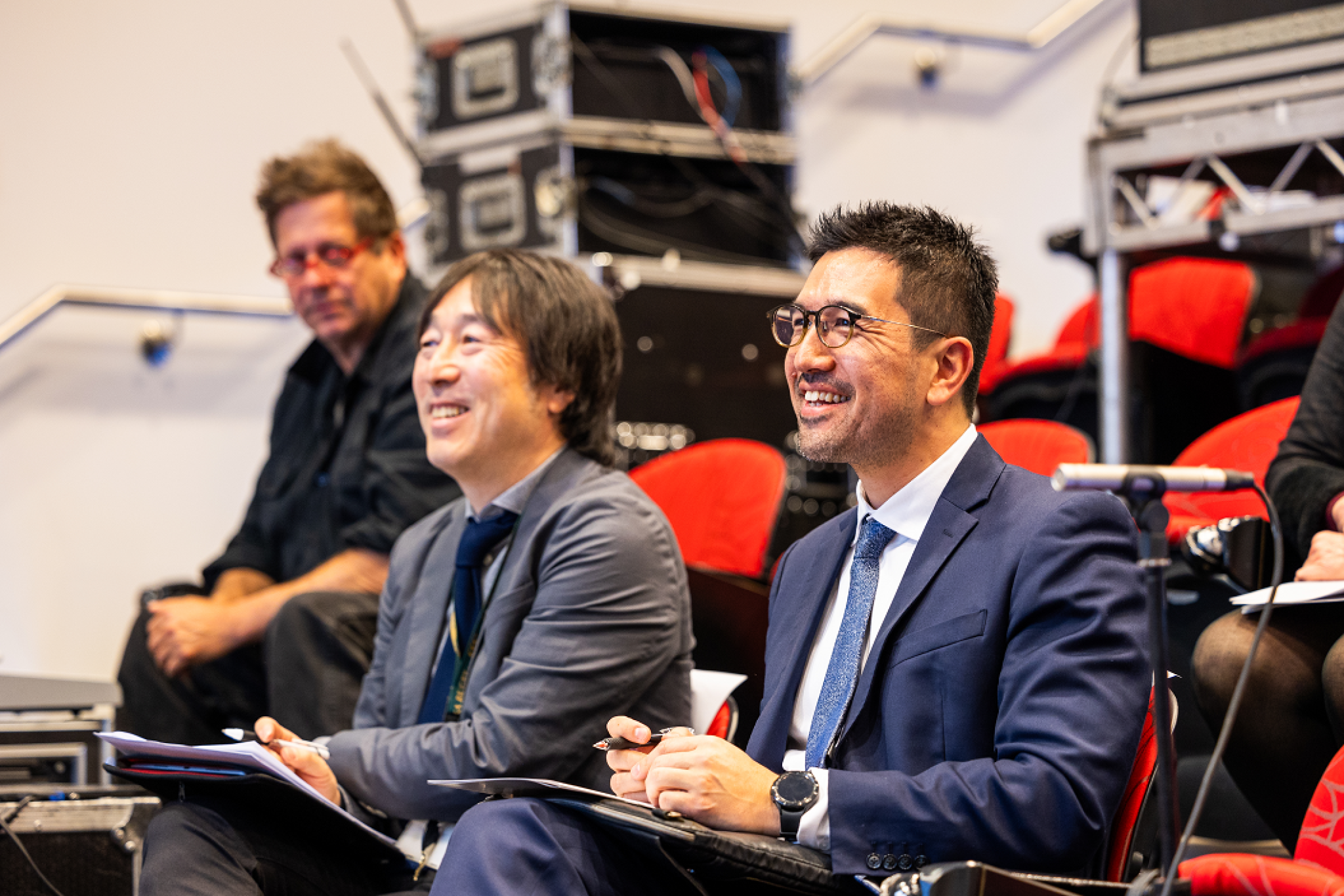 Professor Shiro Armstrong and Professor Ippei Fujiwara at the Japan Update conference