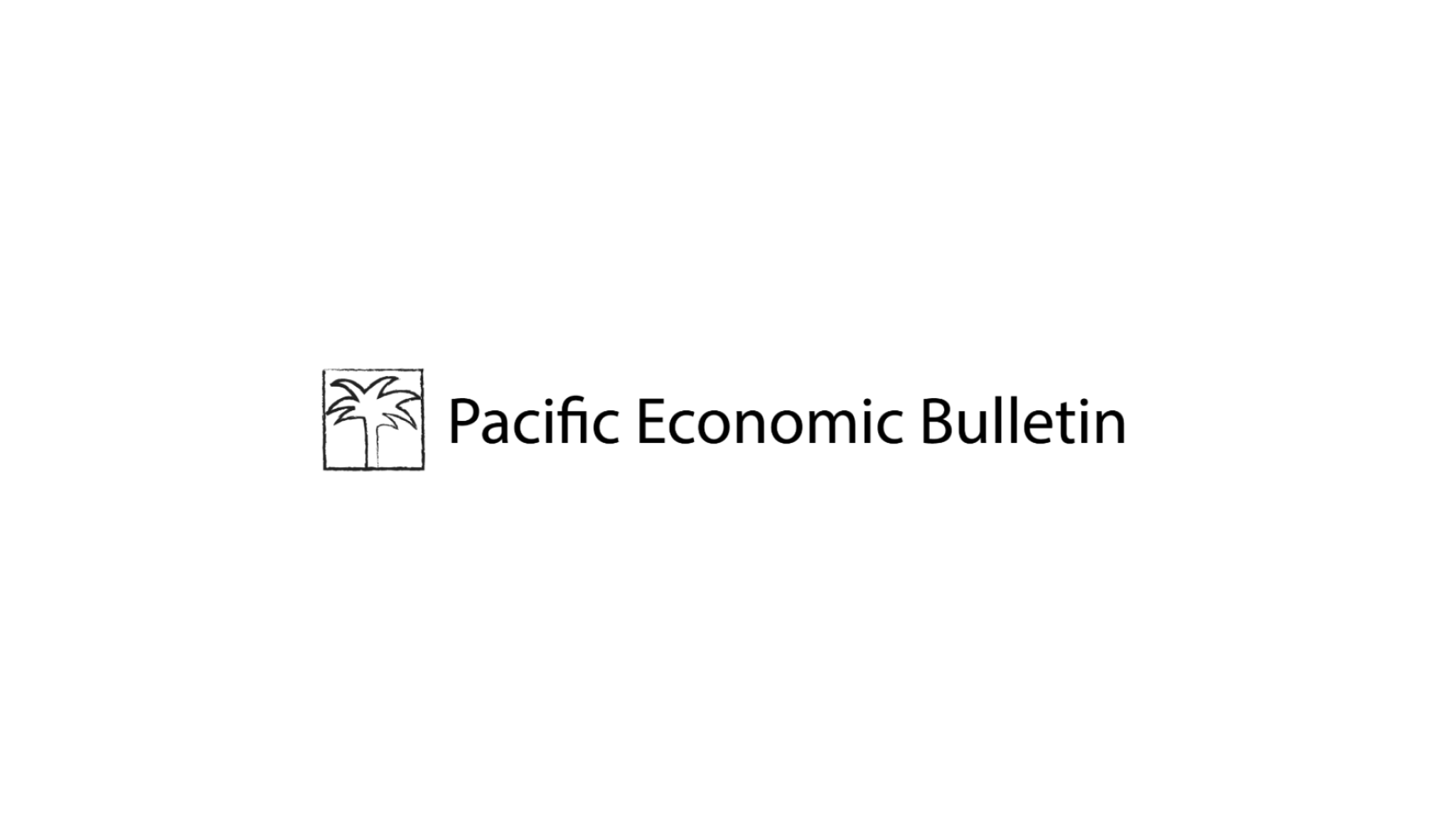 Pacific Economic Bulletin