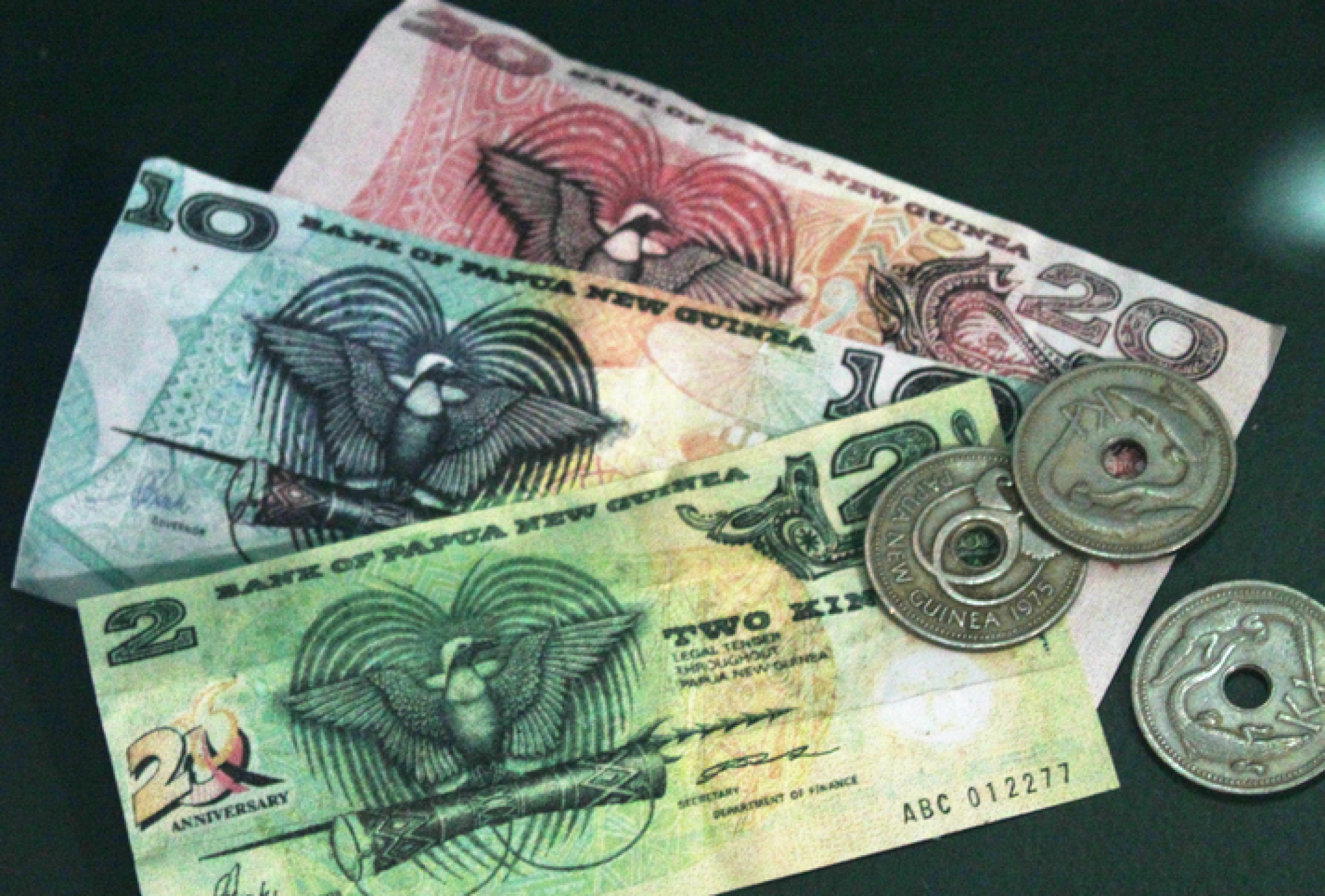 Papua New Guinean kina currency