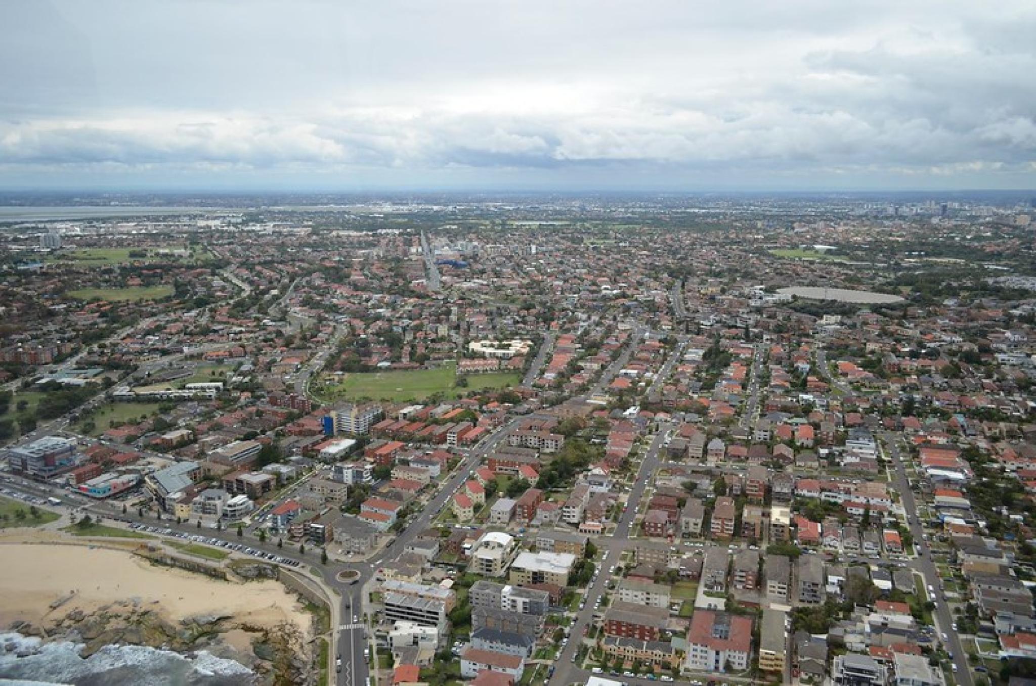 Helicopter flight over Sydney Image sourced from Flickr by Chris Betcher https://www.flickr.com/photos/betchaboy/
