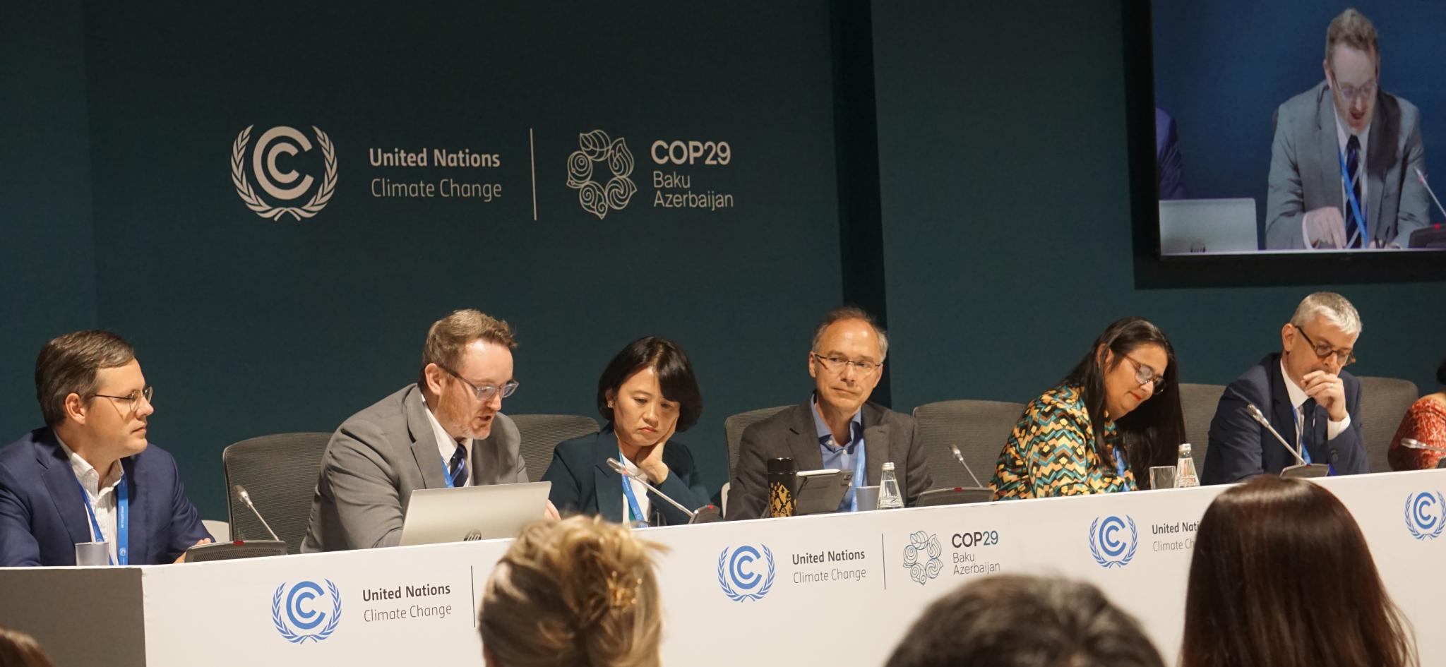 Cop29 Panel Frank Jotzo CCEP
