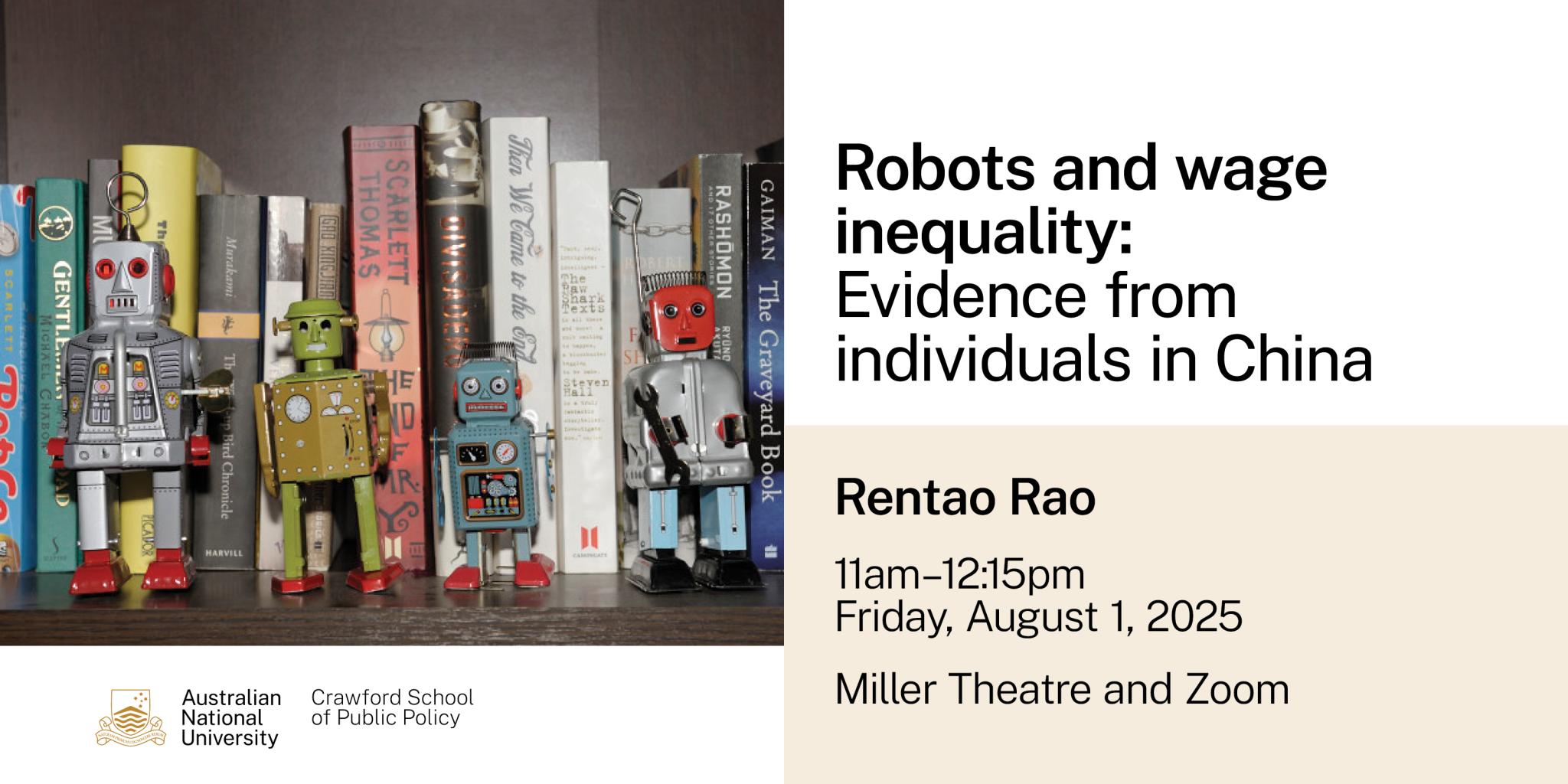 Robots and wage inequality: Evidence from individuals in China 