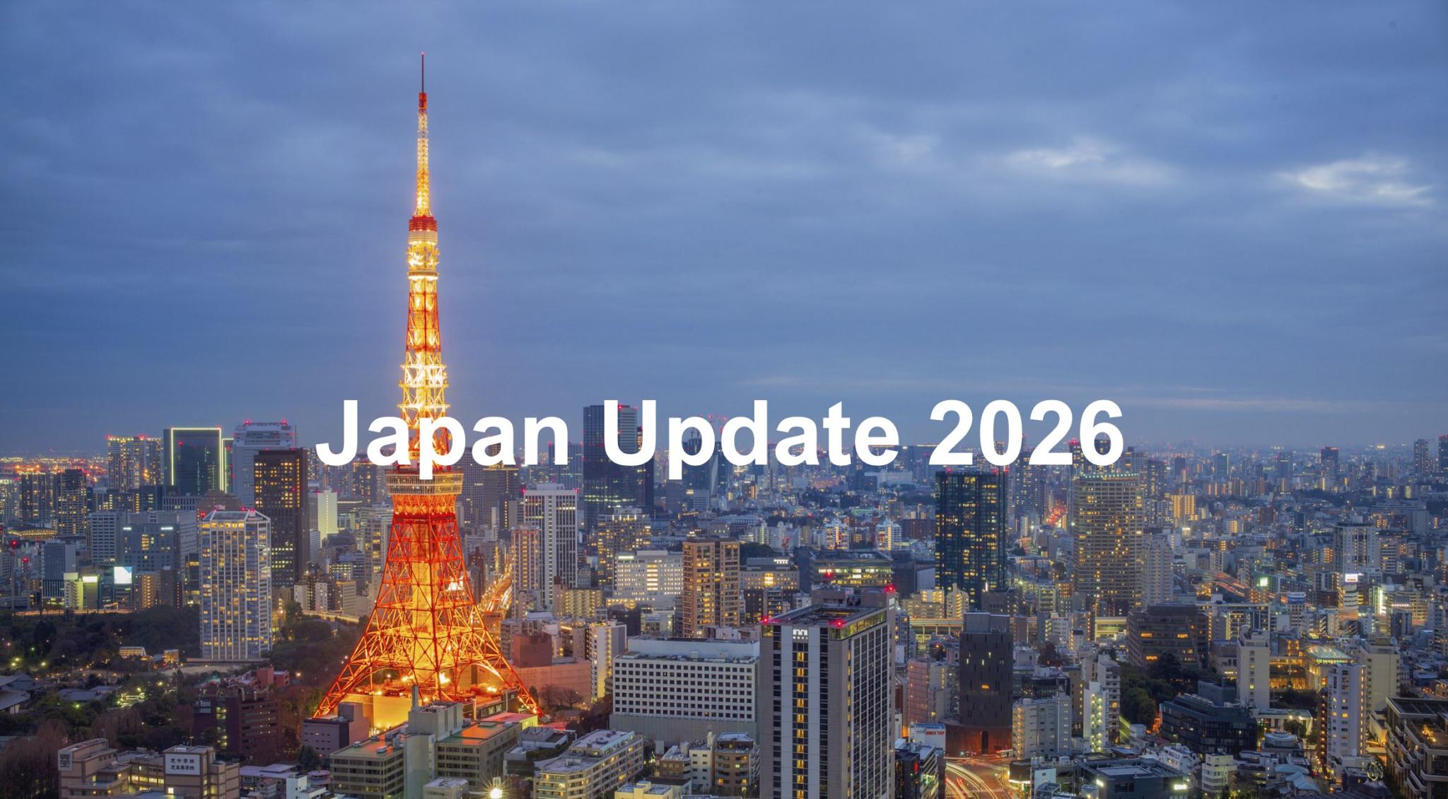 Japan Update 2026 banner