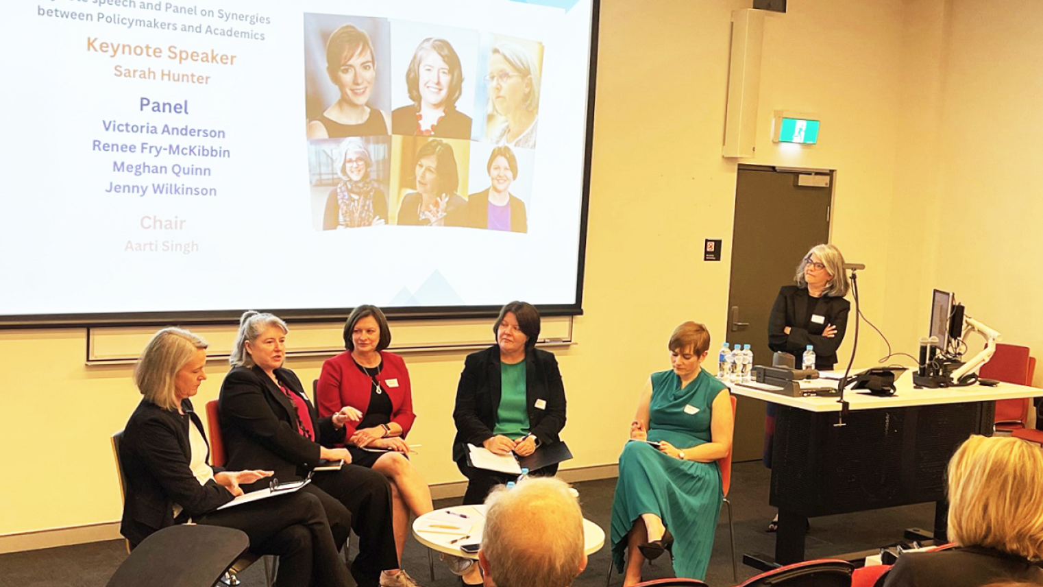 Women in Macroeconomics workshop panel photo