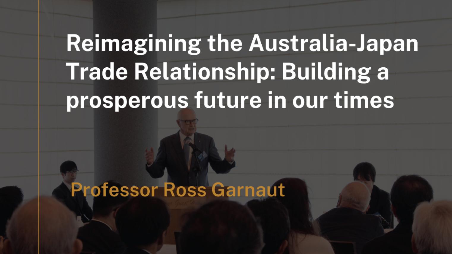 Reimagining the Australia-Japan trade relationship